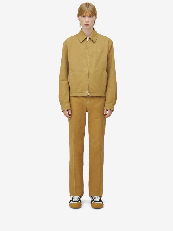 ALEXANDER MCQUEEN - Low-waisted Chino Trousers - Item 821194QTADF9840